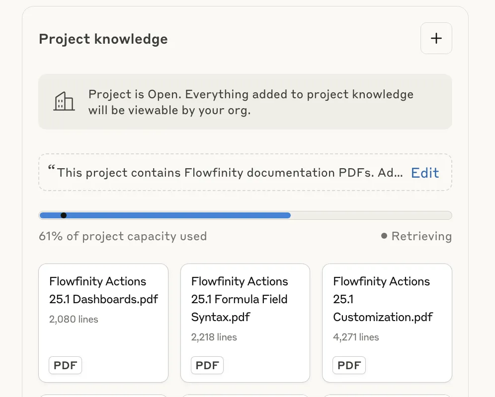 Flowfinity - Working with AI